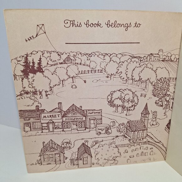 1978 Mercer Mayers Little Monster At School Vintage Paperback Golden Look-Look - Picture 4 of 10